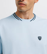 T-shirt col teddy ciel - IZAC