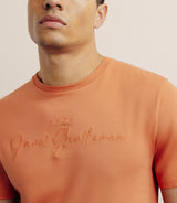 Dark orange short sleeve t-shirt