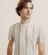 Camel striped t-shirt