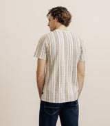 Camel striped t-shirt