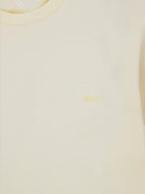 T-shirt col rond jaune pale - IZAC