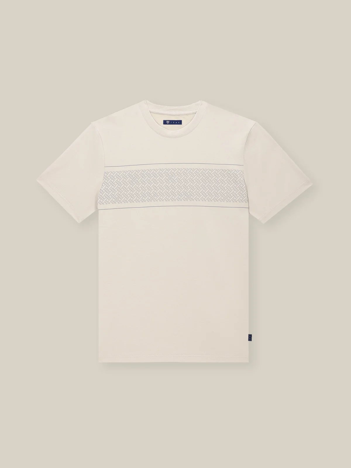 T-shirt à poche beige - IZAC