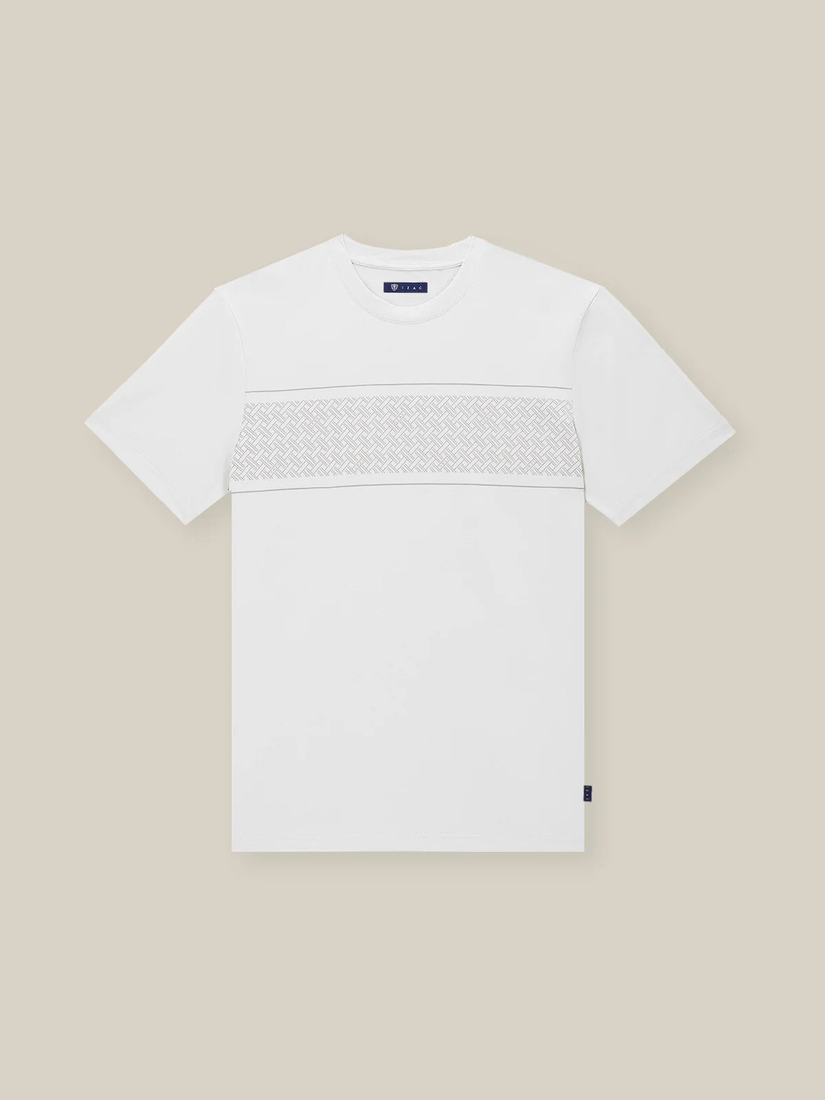 T-shirt à poche blanc - IZAC