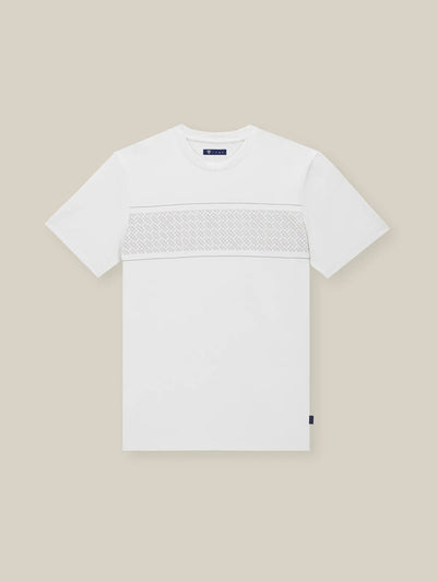 T-shirt à poche blanc - IZAC