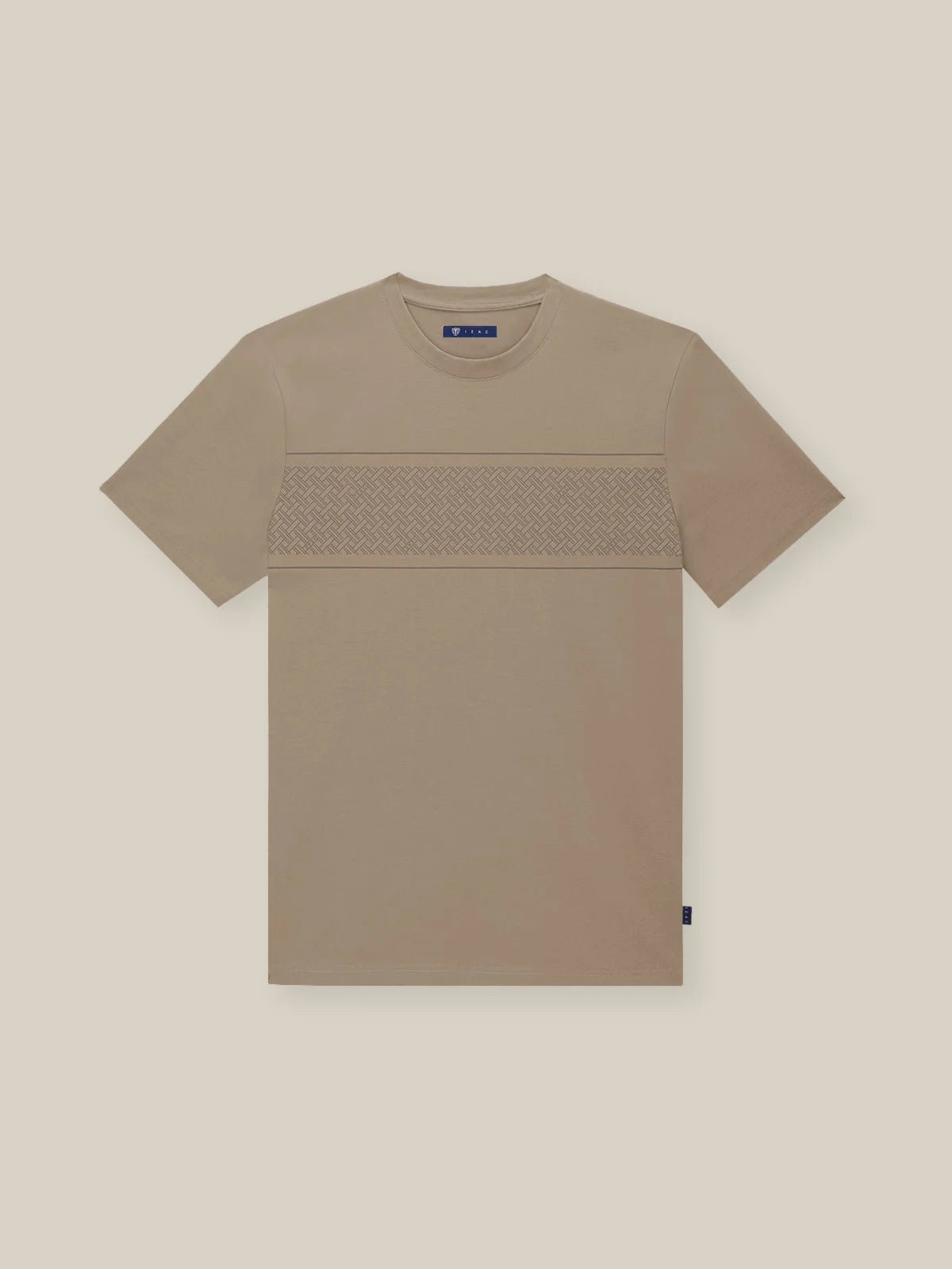 T-shirt à poche marron - IZAC