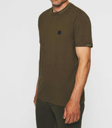 NOUR khaki short sleeve t-shirt