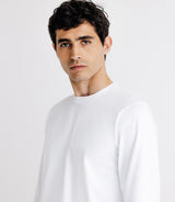 White long jersey t-shirts