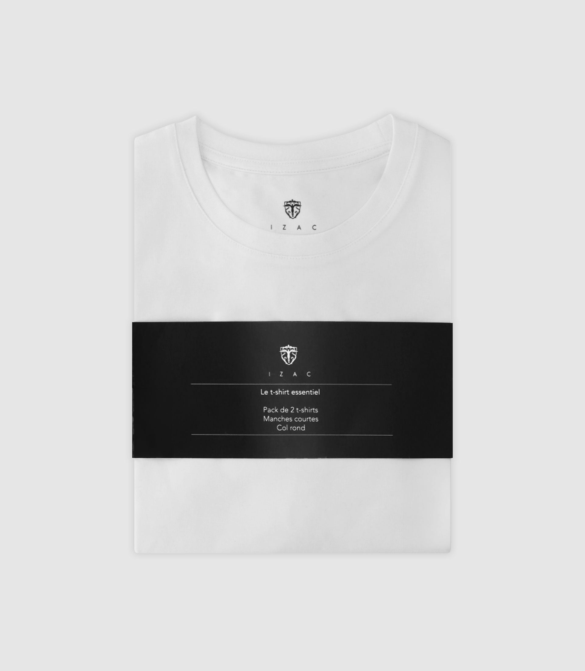 Pack de 2 t-shirts blanc