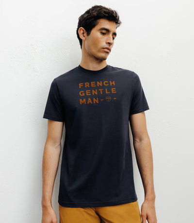 T-shirt print marine - IZAC