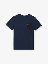 T-shirt col rond marine - IZAC