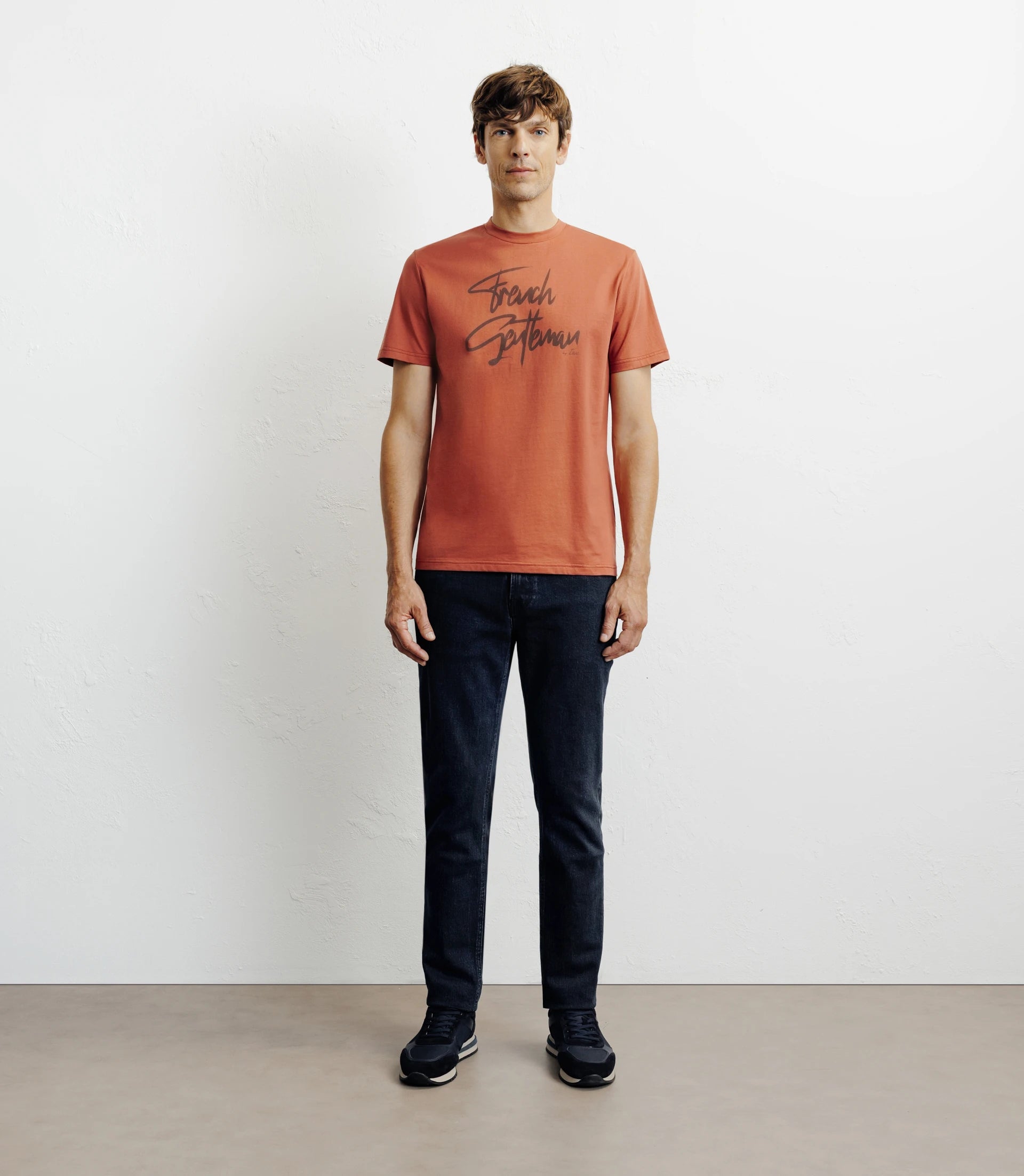 T-shirt imprimé rouge clair - IZAC