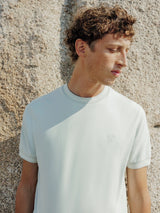 T-shirt à manches courtes vert clair - IZAC