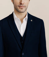 Veste casual armurée marine