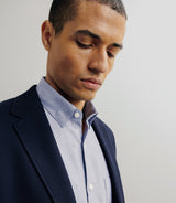 Veste en nid d'abeille marine - IZAC