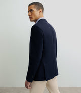 Veste en nid d'abeille marine - IZAC