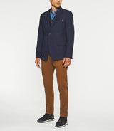 Two-button casual jacket navy DEDICACE