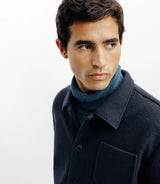 Veste casual 3 poches marine