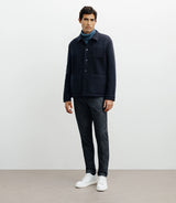 Veste casual 3 poches marine