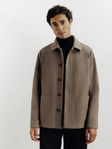 Veste casual 3 poches taupe - IZAC