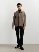 Veste casual 3 poches taupe - IZAC