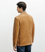 Veste en velours côtelé camel - IZAC