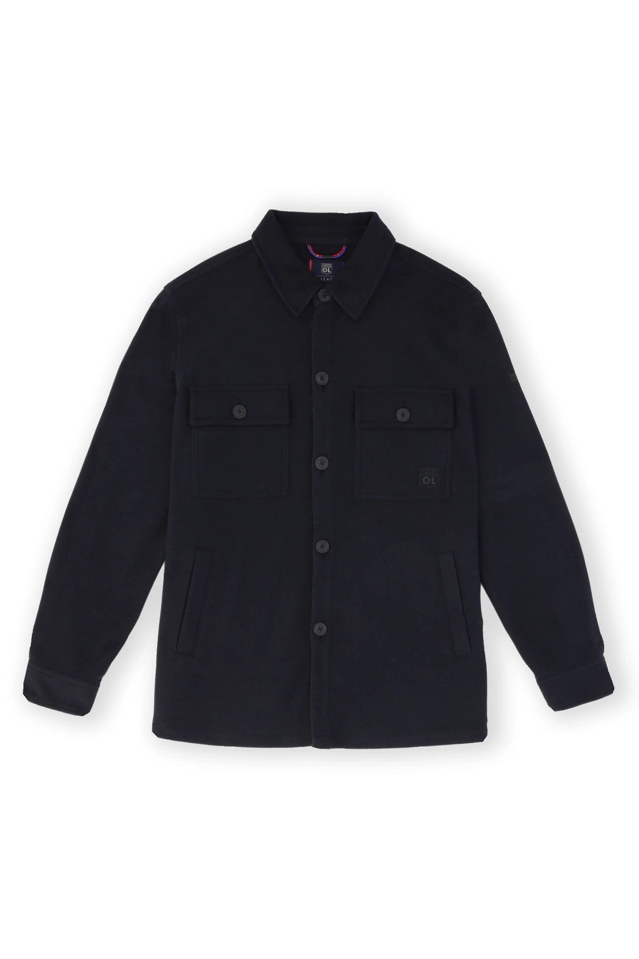 Veste casual col chemise marine - IZAC