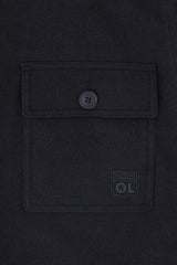 Veste casual col chemise marine - IZAC