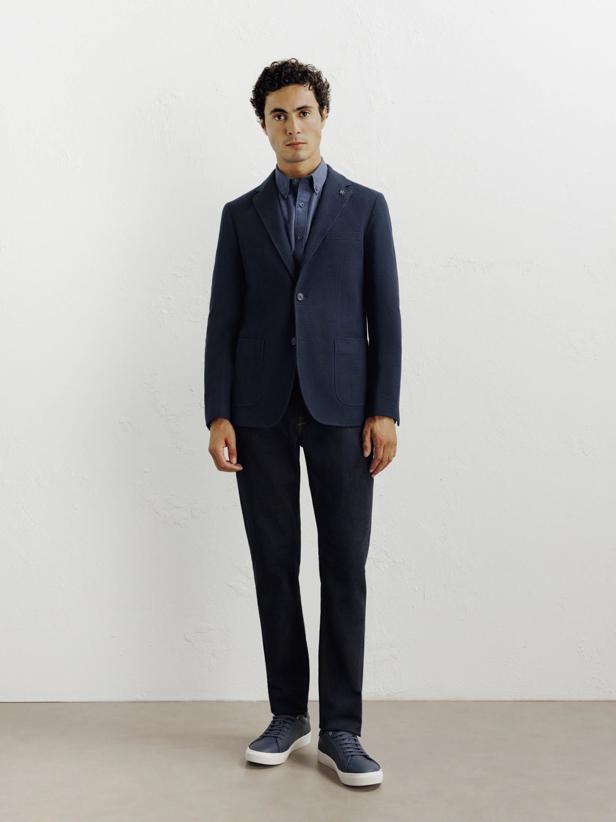 Veste casual marine - IZAC