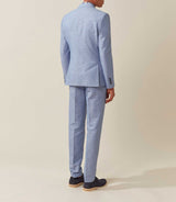 Azurro" light blue separable city jacket