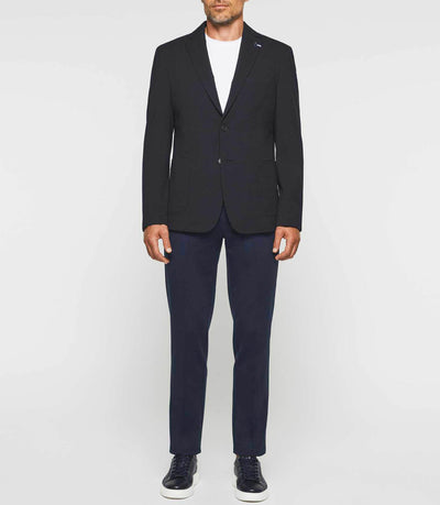 Veste ville maille marine "Cosmo" - IZAC