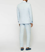 Separable sky linen jacket