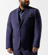 Navy blue wool jacket FLATEURBT