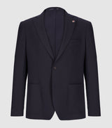 Navy blue armored city jacket