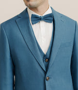 City jacket 100% Blue Green separable linen