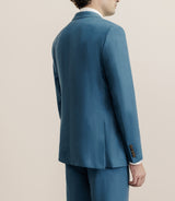 City jacket 100% Blue Green separable linen