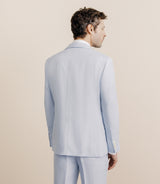 100% separable sky blue -line city jacket