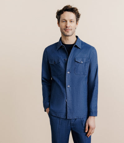 Veste ville indigo - IZAC