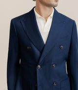 Veste ville croisée marine