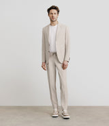 Veste en tissu armuré mastic - IZAC