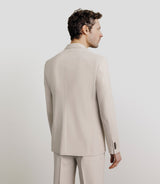 Veste en tissu armuré mastic - IZAC