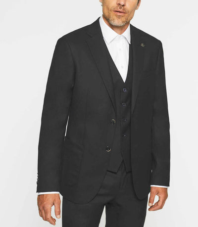 Veste ville séparable noire SOYEUX - IZAC