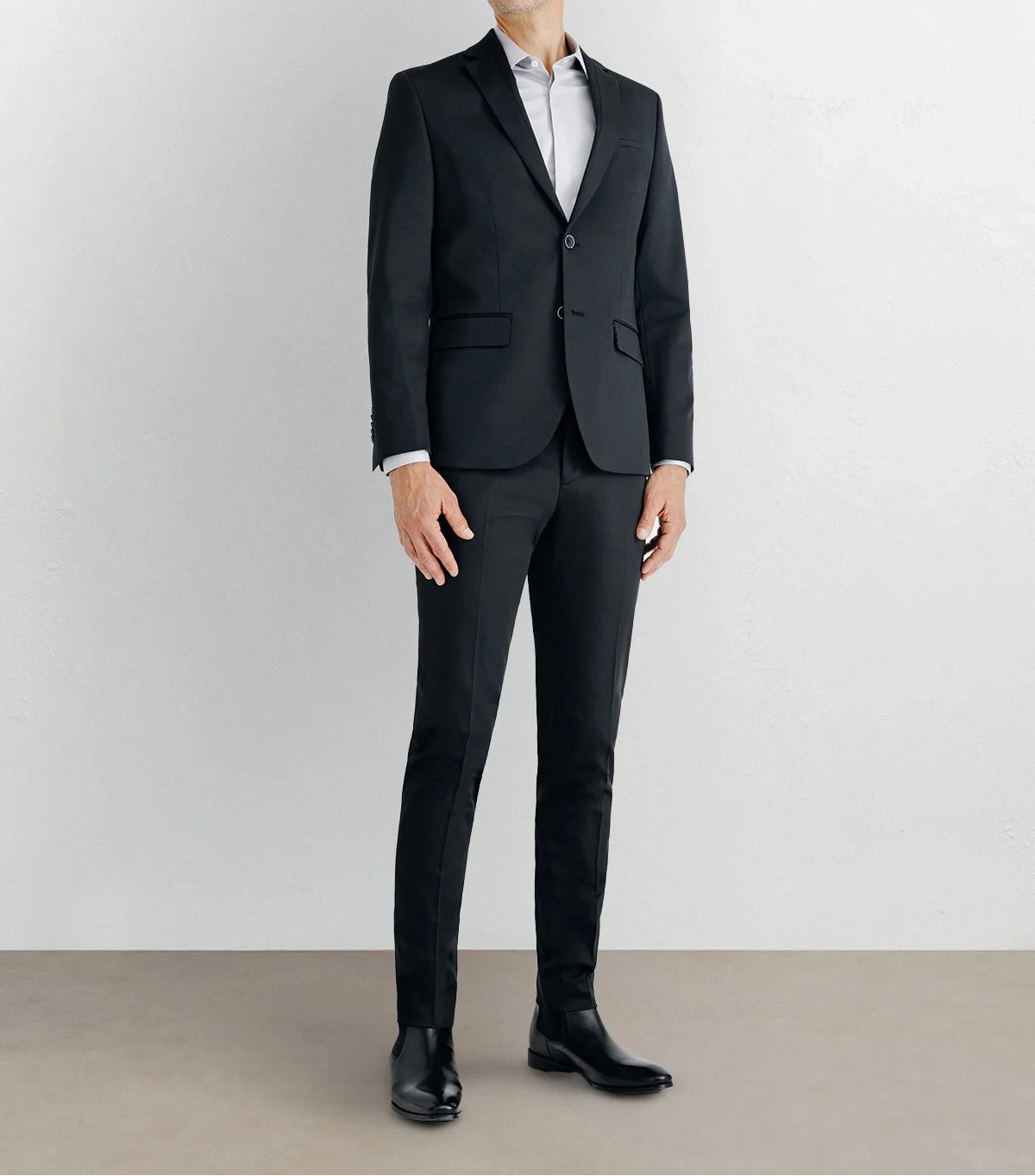 Veste ville séparable tissu technique noir - IZAC