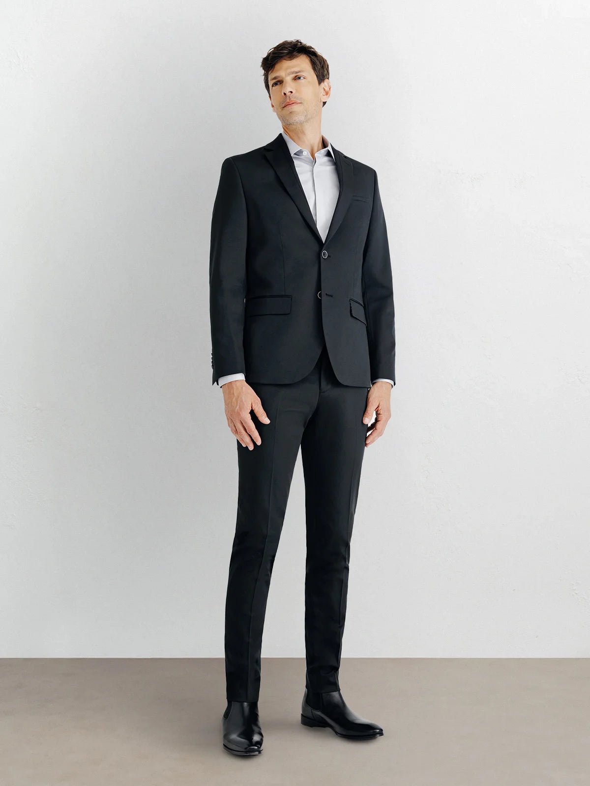 Veste ville séparable tissu technique noir - IZAC