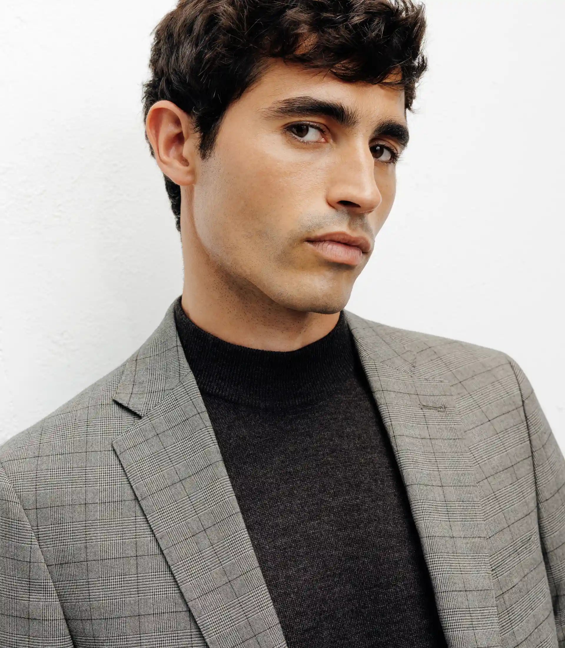 Veste ville prince de galle marron - IZAC