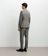 Veste ville prince de galle marron - IZAC