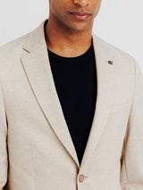 Veste ville en maille beige - IZAC