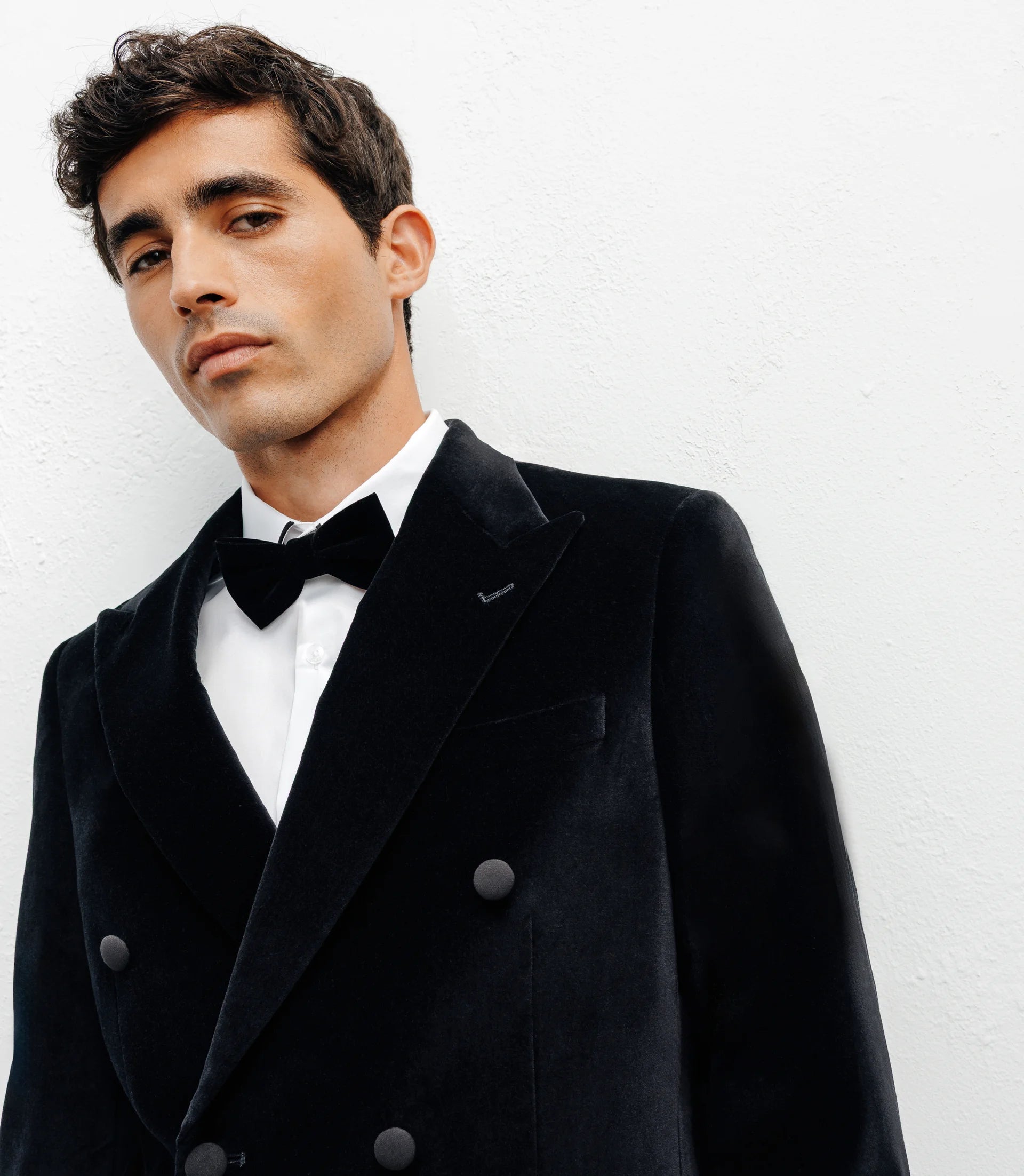 Veste ville en velours noir - IZAC