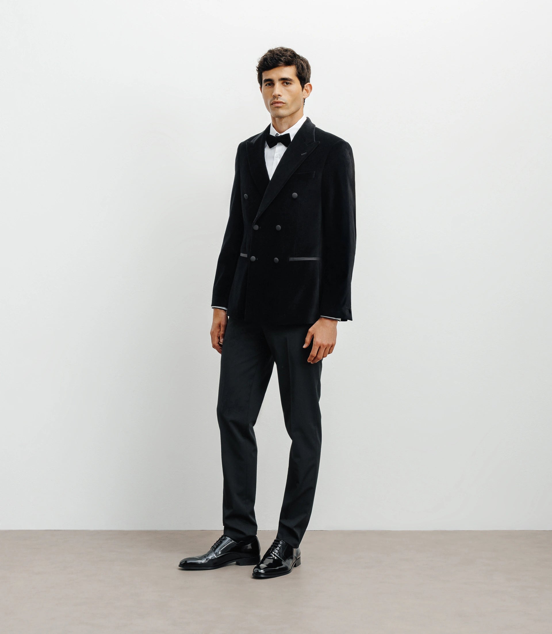 Veste ville en velours noir - IZAC