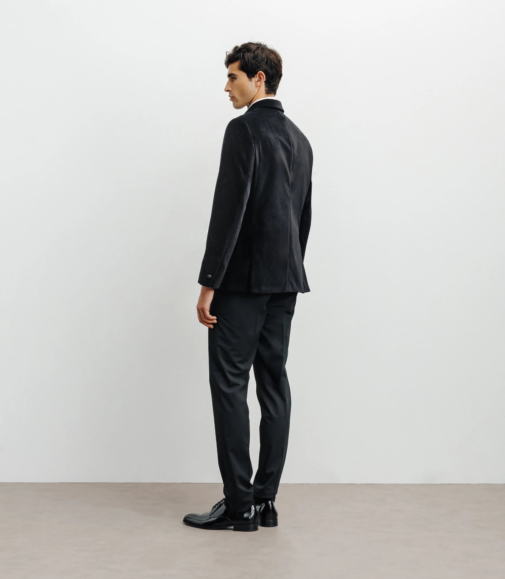 Veste ville en velours noir - IZAC