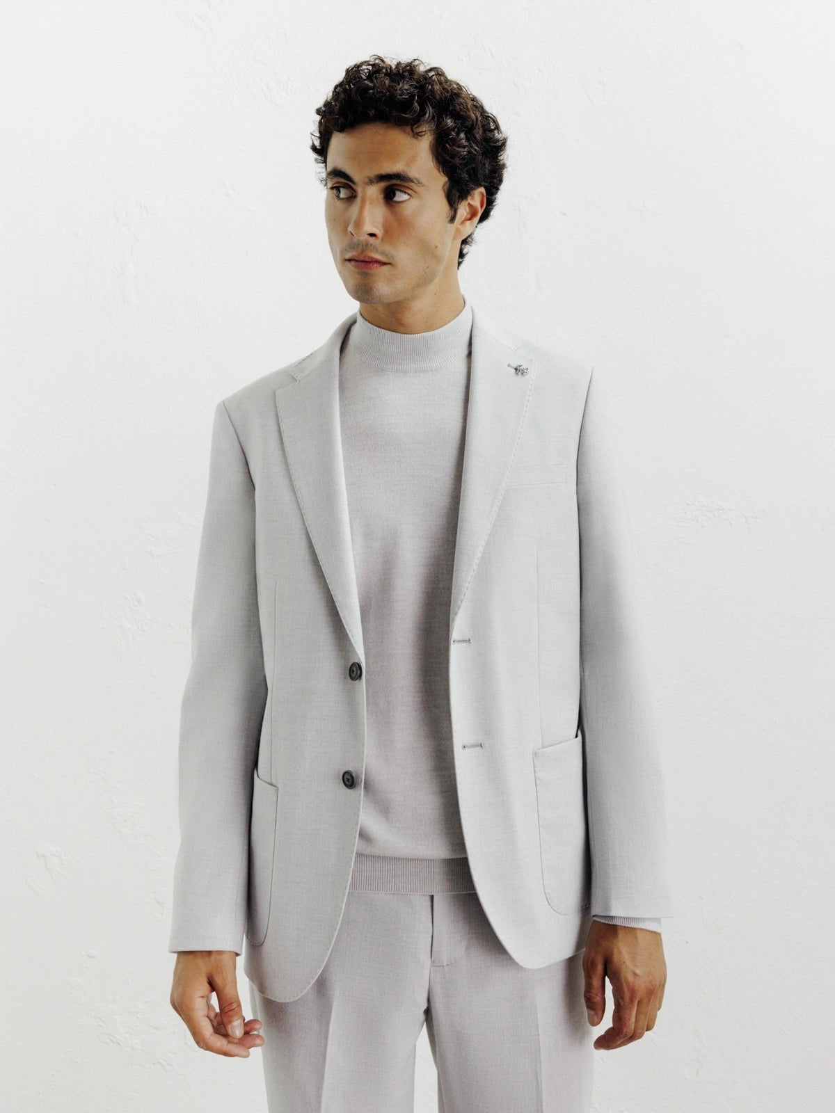 Veste ville en flanelle gris c - IZAC